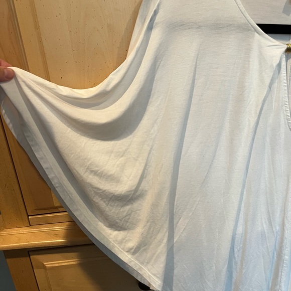 Ella Moss xs cream color dome sleeve shirt - Picture 6 of 12